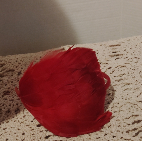 Feathered Flapper Headband 1920's Style - Picture 3 of 9